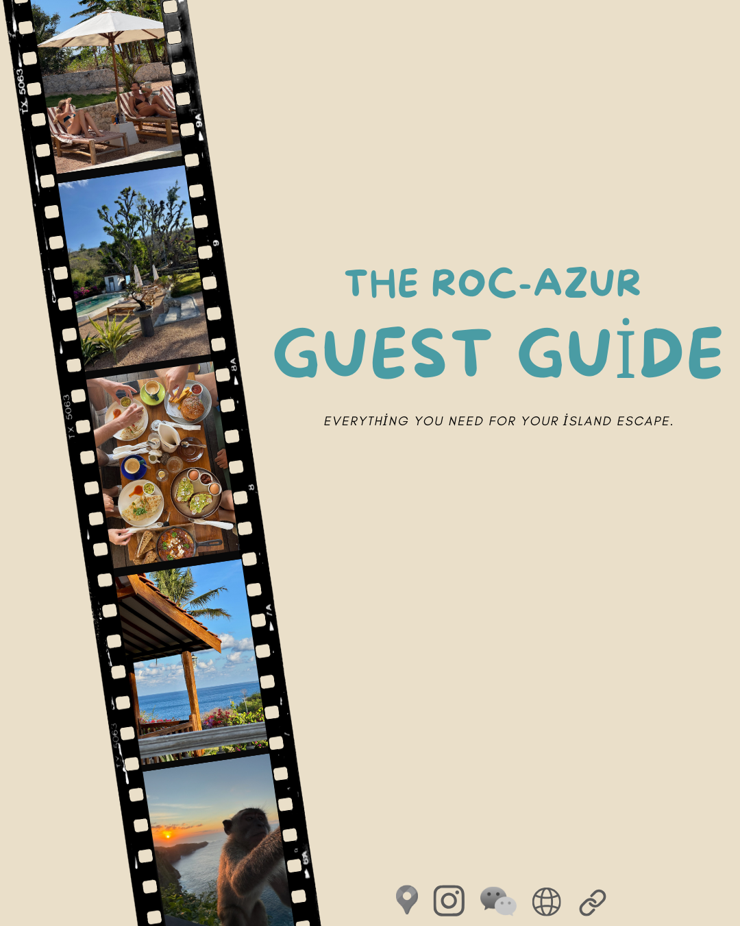 The Roc-Azur Guest Guide cover